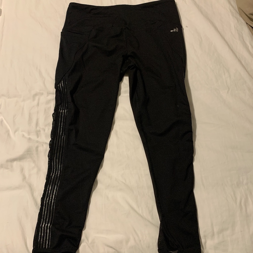 BCG Black athletic crop leggings